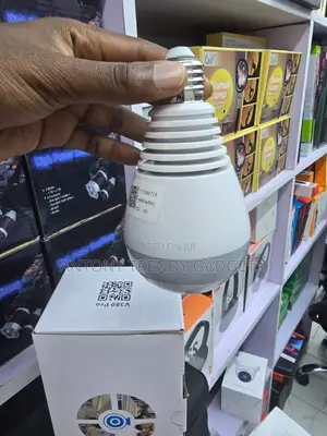 360 Panoramic Security Camera Led Bulb Indoor Cctv Cam