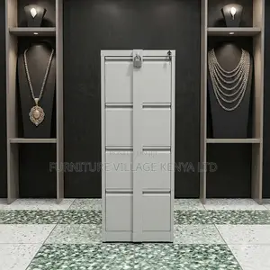 4-Drawer Steel Document Storage Cabinet With Lock Bar