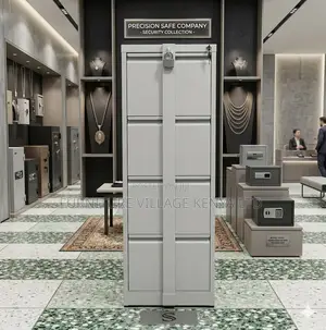 4-Drawer Steel Document Storage Cabinet With Lock Bar