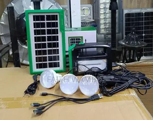 Affordable Solar Lighting System 3 Bulb