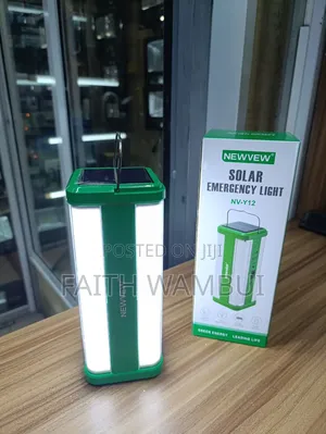 New Arrival New View Solar Emergency Light