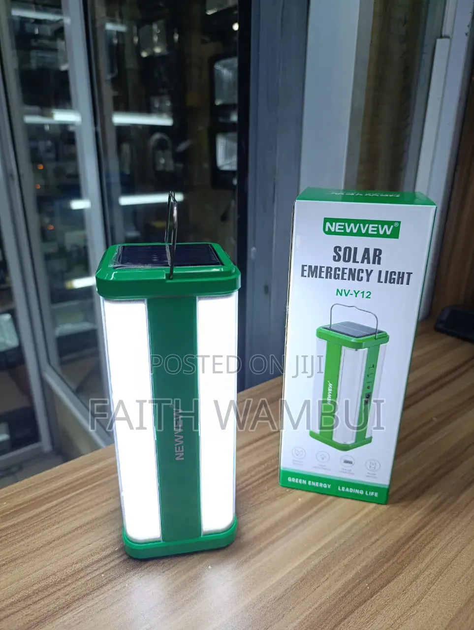 New Arrival New View Solar Emergency Light