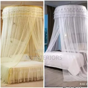 Strong Mesh Round Canopy