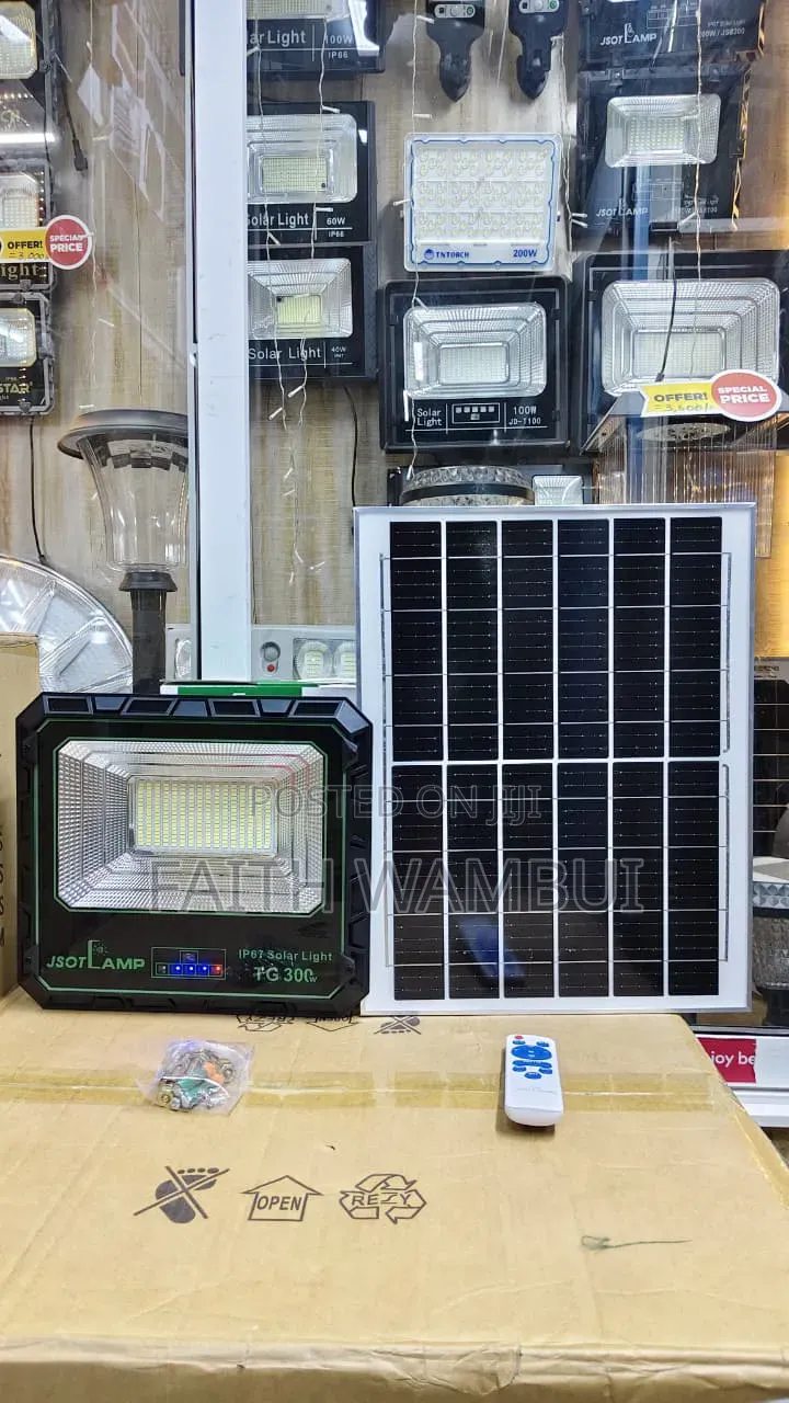 Commercial 300 Tg Solar Floodlight