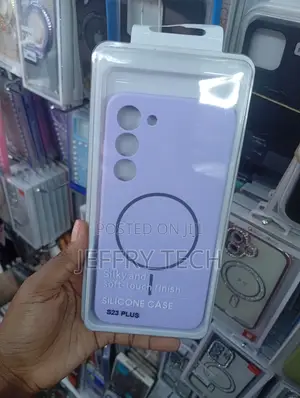 Silicone Phone Case Designed for the Samsung Galaxy S23 Plus In