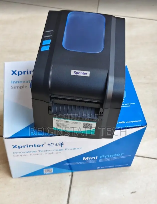 Xprinter X370 Label Barcode Printer Upto 80mm Stickers