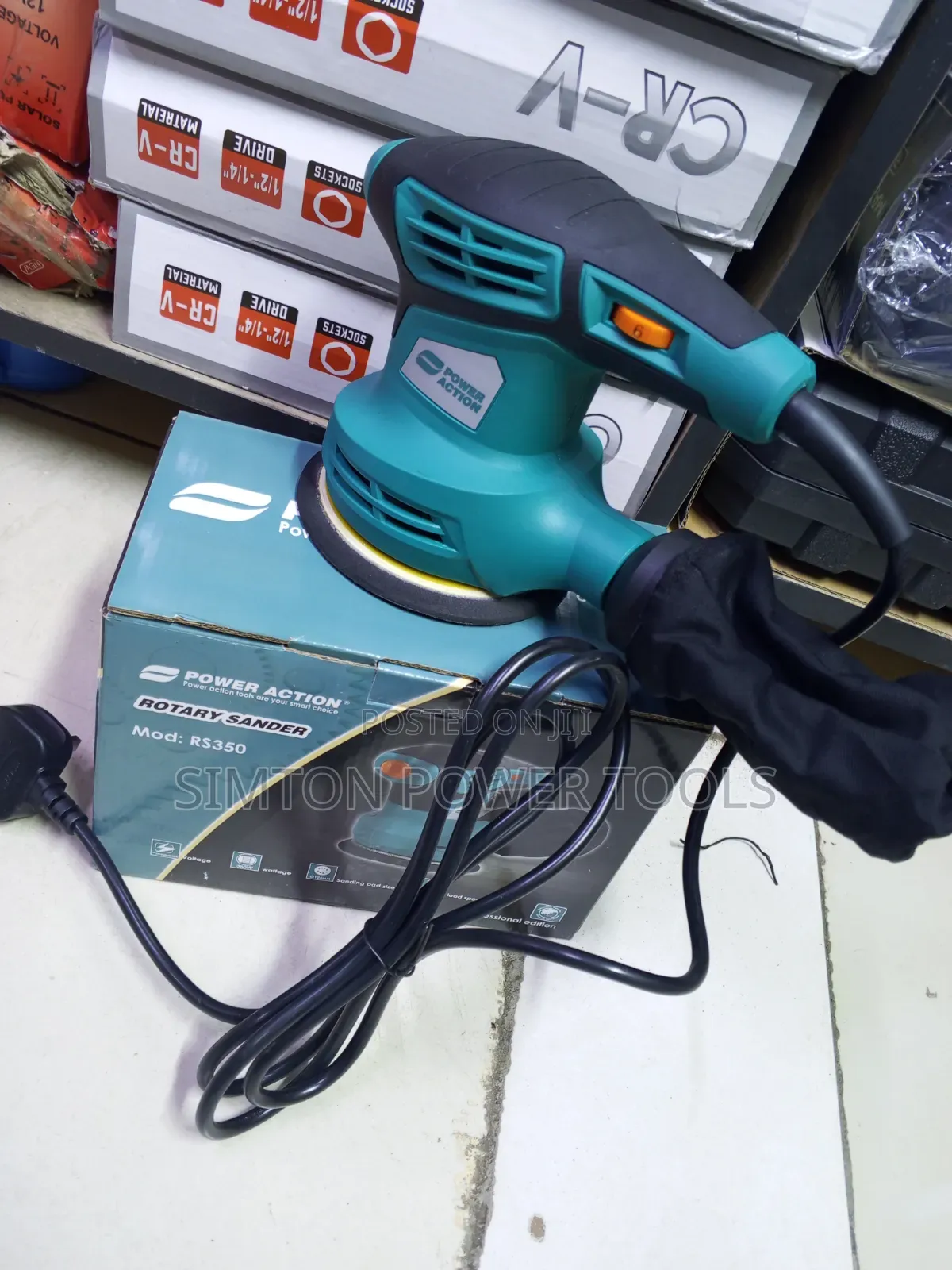 Power Action Electric Orbital Sander