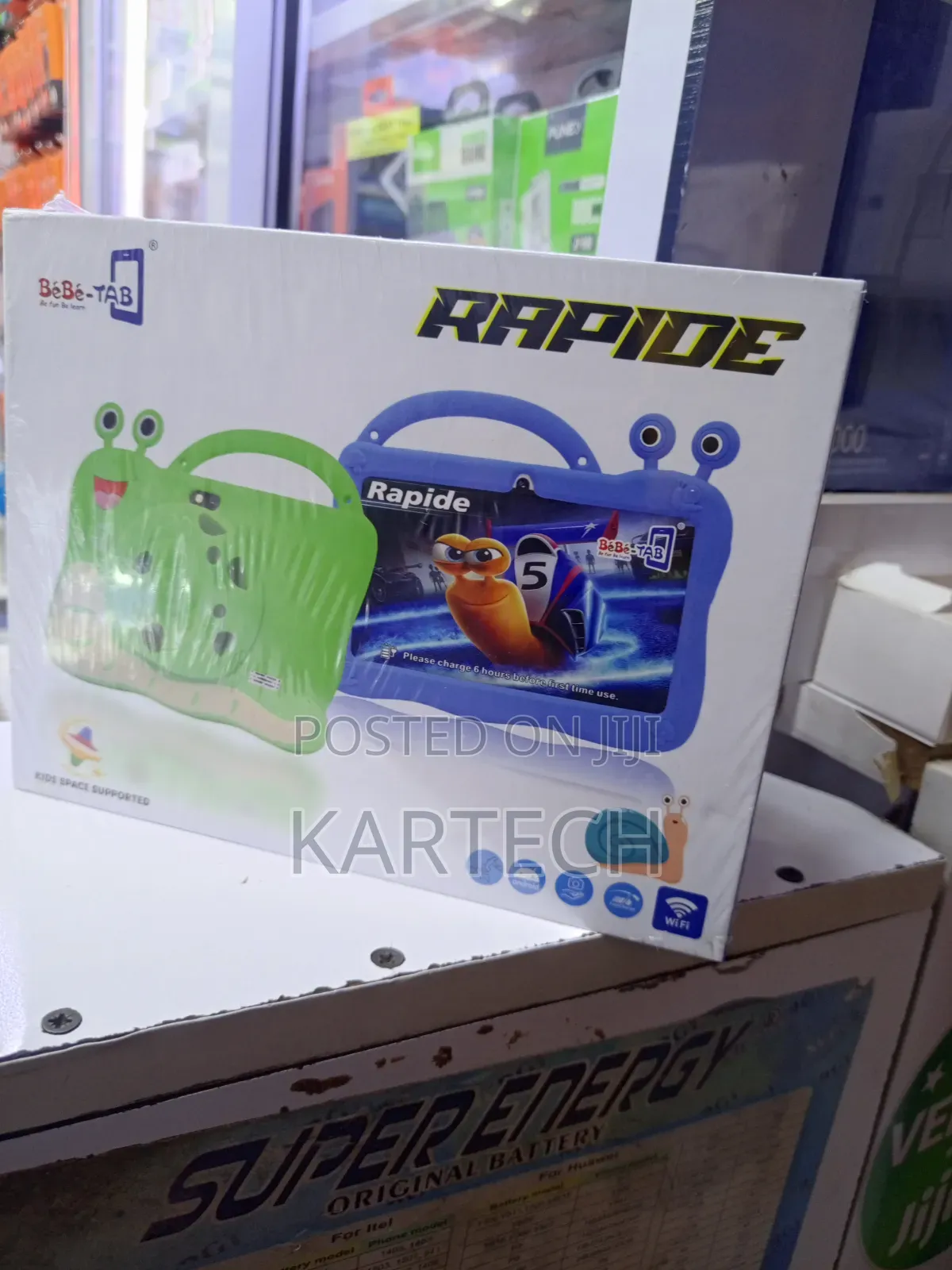 Bébé-Tab Rapide 7" 6/256gb Kids Educational Android Tablet