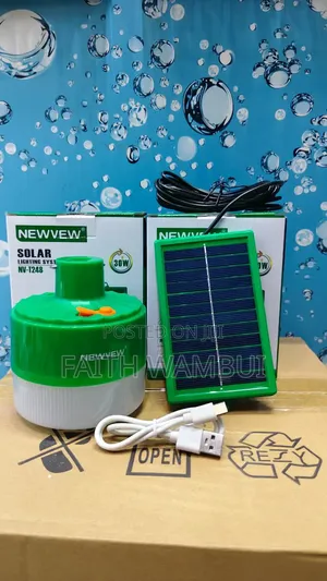 New Arrival Solar Rechargeable Lamp