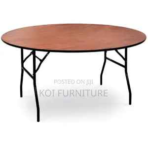 Office Table : Foldable Round Boardroom Table