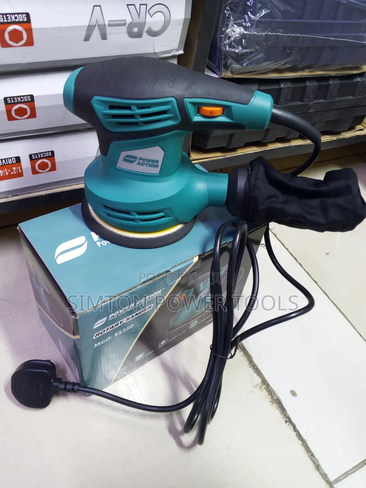 350w Power Action Rotary Sander