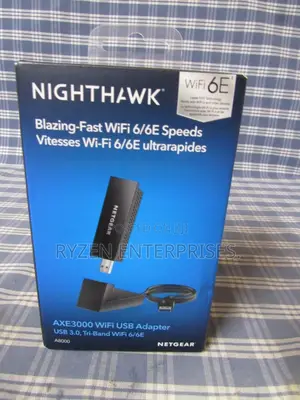 Netgear Nighthawk A8000 Tri-Band Usb Adapter for Wi-Fi 6e