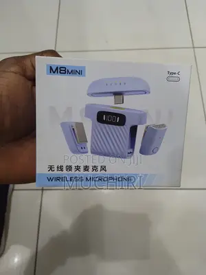 M8 Mini Clip-on Microphone