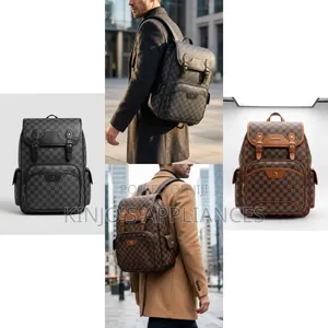 Luxury Checkerboard Backpack