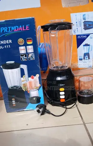 Primdale Blender 2 in 1 500watts Compact Design, High Performance