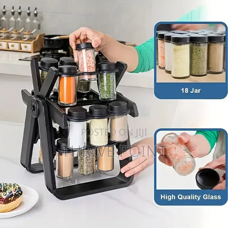 Windmill 18 Jar Rotating Spice Rack