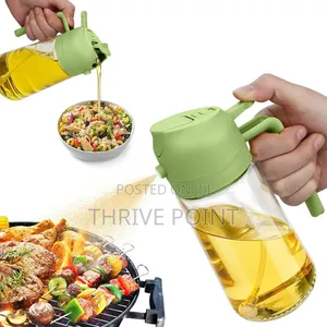 2 Way 450ml Spray or Pour Glass Oil Dispenser
