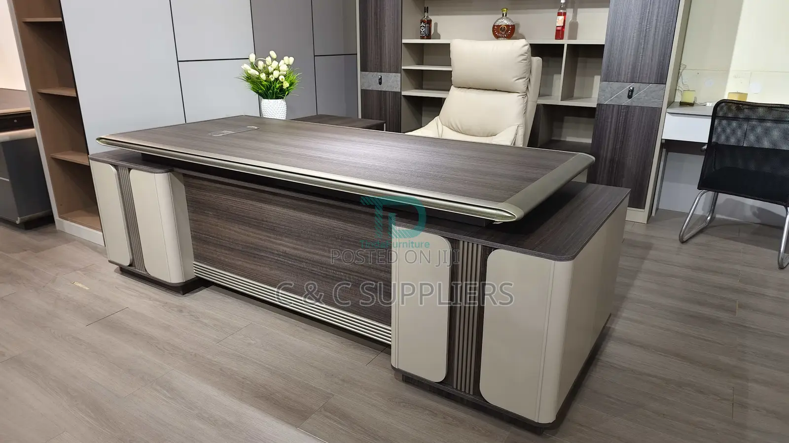 L Shaped Boss Office Table - 2000mm