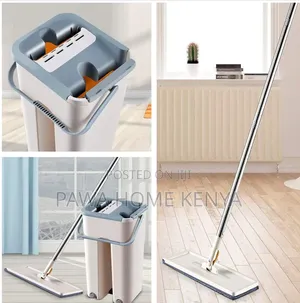 Magic Mop +Bucket With Extra Top Cloth