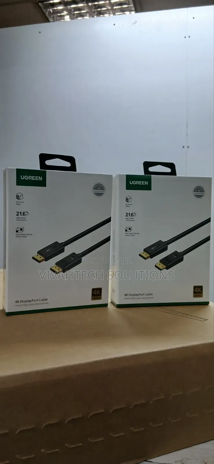 Ugreen Dp102 1.5m Display Port Cable 21.6 Transmission