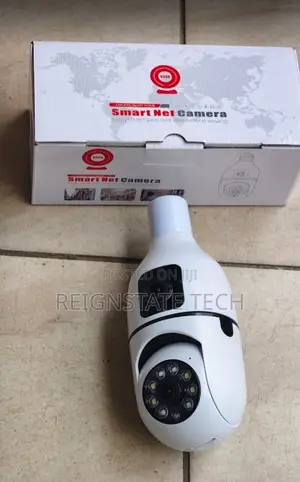V380 Dual Lens Bulb PTZ Camera 1080p Wifi CCTV