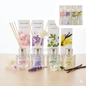 50ml Reed Diffuser Air Freshener Home Fragrance Oil Set