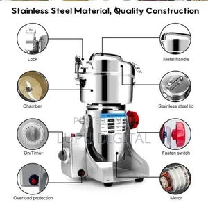 *Powerful Electric Cereal Grain/Herb Grinder Flour Miller Kisiagi*