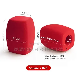 Logo Print Mic Foam