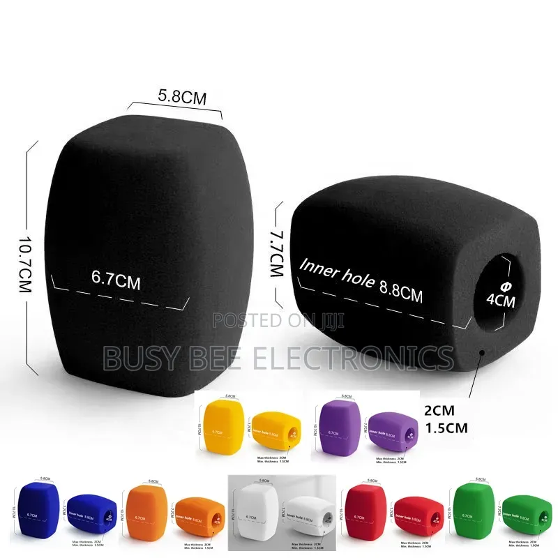 Logo Print Mic Foam