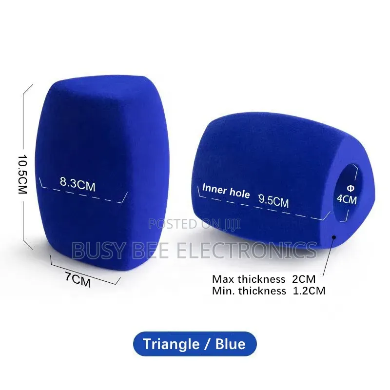 Logo Print Mic Foam