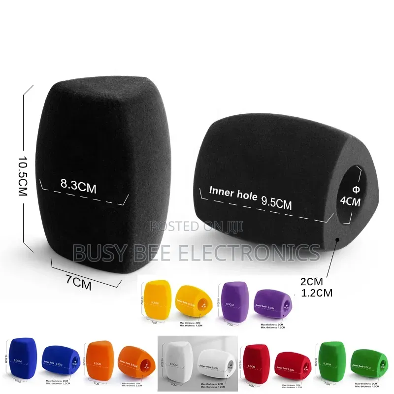 Logo Print Mic Foam