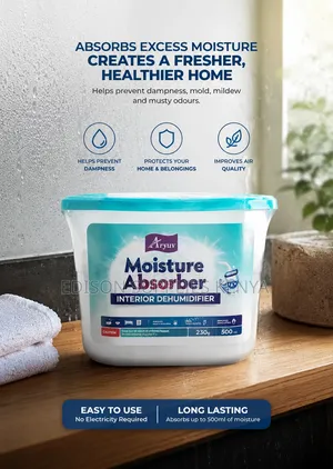 Dehumidifier Interior Moisture Absorber Mildew Mould Remover Desiccant