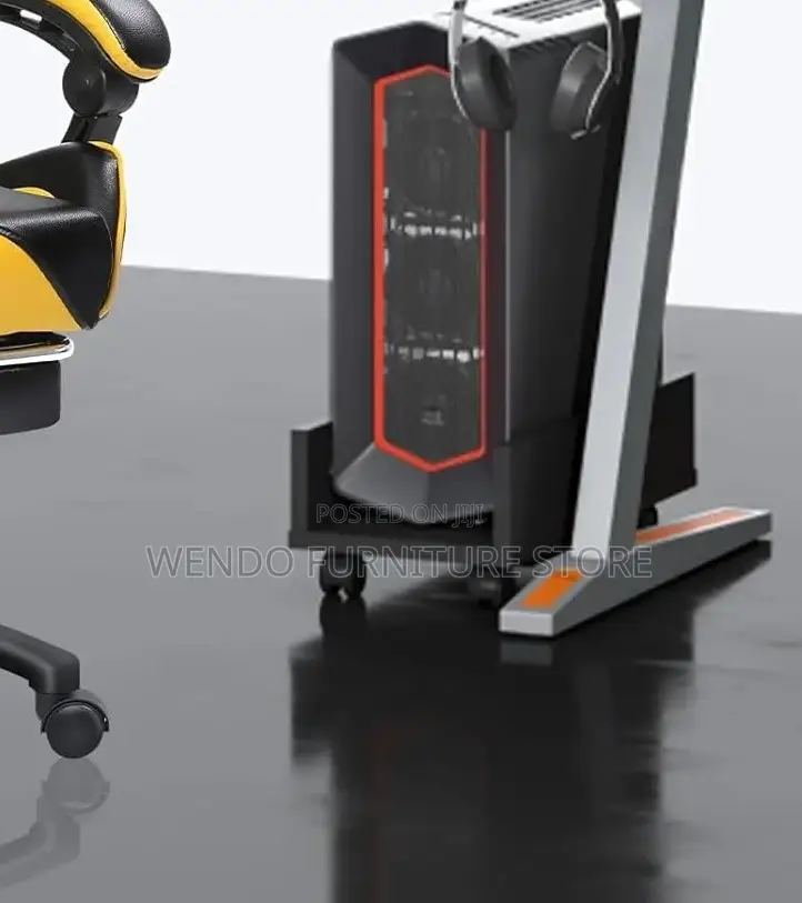 Office Chairs; Fabric Made Gaming Chair With High Backrest