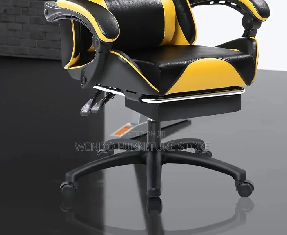 Office Chairs; Fabric Made Gaming Chair With High Backrest