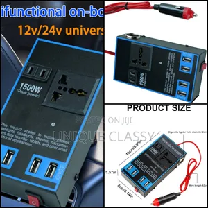 12v/24v 1500watts Car Power Inverter