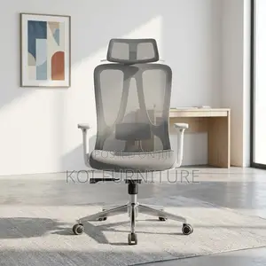 Office Chair : Breathable High-Back Mesh Office Chair