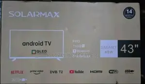 Solarmax 43 Inches Smart Android Digital Tv Bt