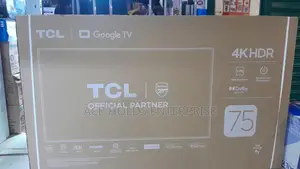 TCL 75"inches Smart Google Tv - HDR Resolution, Dolby Atmos