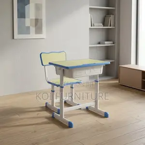 Kids Combo : Height Adjustable Kid's Desk Chair Combo