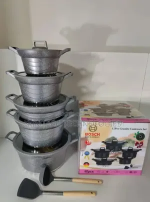 12pc Bosch Cookware Set 
Available in Different Colours