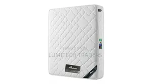 Quilted 4 by 6 9 Inch Orthopedic White Pocket Spring Mattress