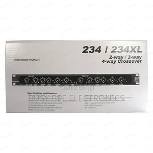 234xl High Quality 2/3/4-Way Audio Stereo Sound Processing Crossover