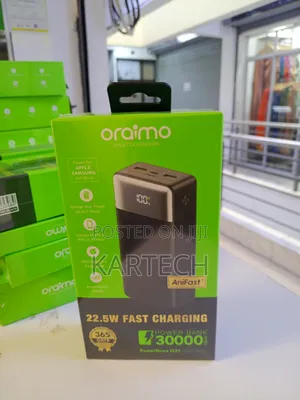 Oraimo Powernova 22.5 W 30000mah Q31 Portable Backup Battery Pack