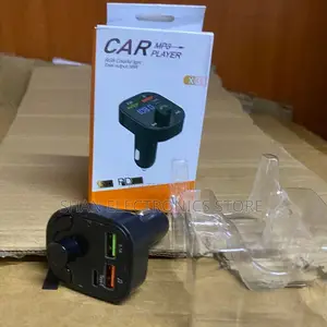 Car Mp3 Player With Usb-C Charging Fm Transmitter Car Mp3 Player