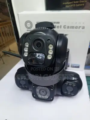 Outdoor Solar 4g CCTV Camera Triple Lens Motion Detection