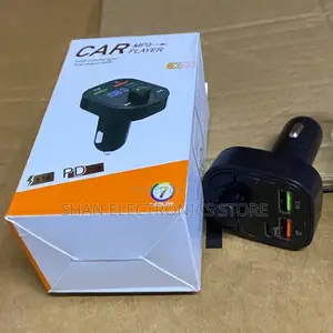 Car Mp3 Player Modulator -Fm Transmitter, Usb Charger, Tf Card Support