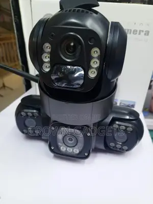 V380 Triple Lens 4g Solar Camera PTZ Outdoor CCTV System