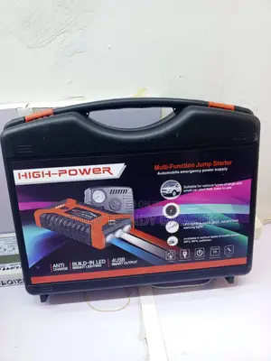 Portable Car Jump Starter Air Compressor Emergency Power Kit