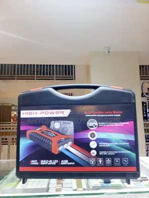 Portable Car Battery Booster With Air Compressor Torch