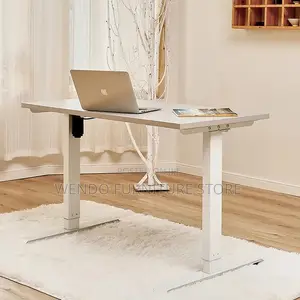 Office Desk; 1.4 Meters Adjustable Electric Flex Height Office Desk